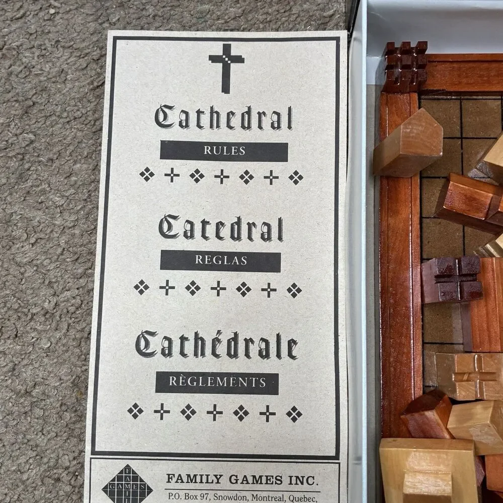Family Games cathedral game